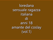 【成人动漫】青少年Loredana Italian在简单的角色扮演冒险中非常性感。